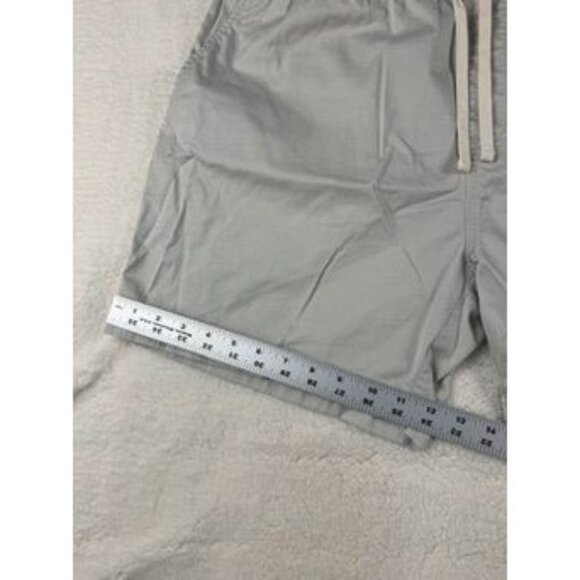 J.Crew Mens XL Gray Drawstring Elastic Waist Shorts - Picture 9 of 12